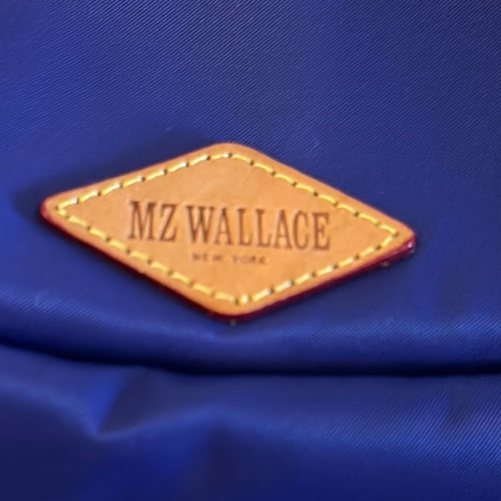 MZ WALLACE Women’s Purple Belt Bag with Silver Zippers - Picture 5 of 6